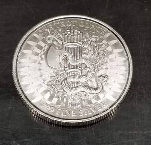 1 TROY OZ .999 FINE SILVER E PLURIBUS UNUM