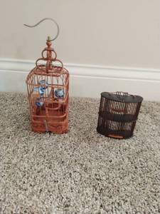 lot 139 image: Two Asian Style Bird Cages