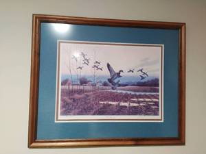 lot 160 image: The Gleaners Print by Raedeke- Signed & Numbered