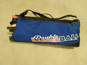 lot 194 image: Double Ladder Ball Game with Carrying Case
