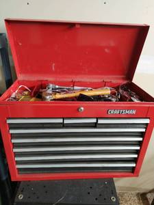 lot 89 image: Craftsman Tool Chest With Tools
