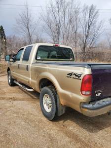 2001 FORD F250 SUPER DUTY LARIAT CREW CAB 7.3 DIESEL