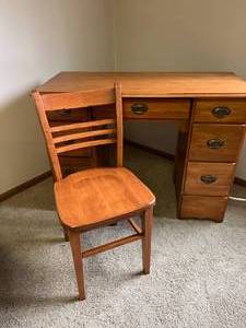 Antique Desk and Chair