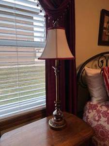 Pair of Lamps & Picture