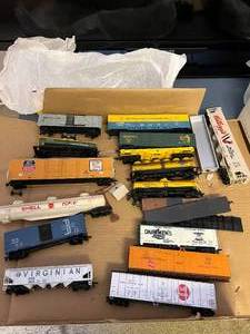 Lot of Train Cars