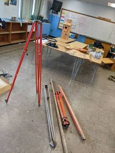 lot 134 image: Load height measuring sticks (see photos )