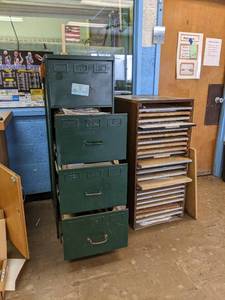 lot 645 image: Cabinet 202641.5 large 4 dra...
