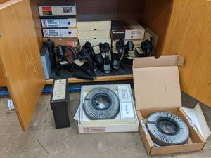 lot 646 image: Lot of educational slides and other...