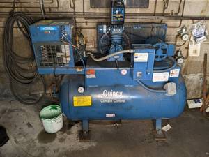 lot 151 image: Quincy climate control compressor (...