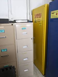lot 454 image: 24 Gal capacity safety storage cabi...