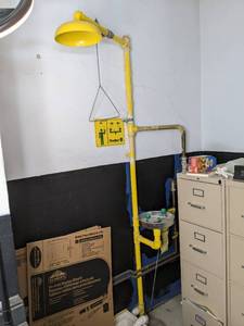 lot 455 image: Bradley eye wash and shower station...