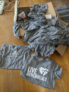 lot 496 image: 2 boxes of new with tags Thrivent y...
