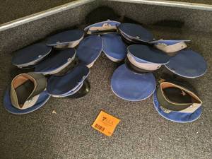 lot 103 image: 14 vintage marching band hats...