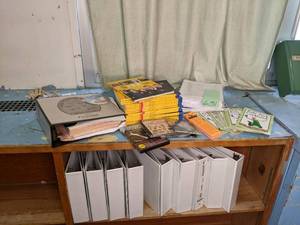 lot 631 image: Several FFA student handbooks, bind...