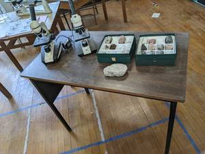 lot 544 image: 2 ken-a-vision microscopes, 2 boxes...