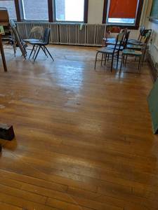 lot 527 image: Hardwood floor, door, and wood trim...
