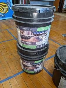 lot 545 image: 1 full 4gal bucket of Taylor Dynami...