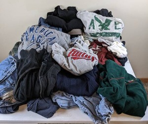 lot 130 image: Mens Clothing U.S. Polo Assn, Nike, CK One, American Eagle Outfitters, & More