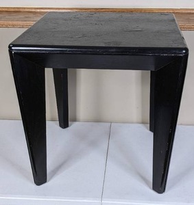 lot 111 image: Small Black End Table