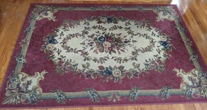 lot 25 image: Beautiful Grand Legacy Burgundy Area Rug