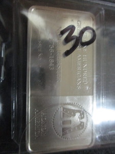 Noah Webster Silver Bar