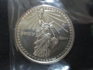 Statue of Liberty Silver coin