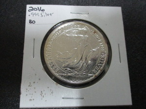 2016 Brittania Silver Coin