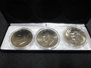 First and Last and Bicentennial Ike Dollar Set