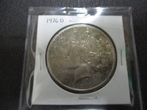 1926D Peace Dollar