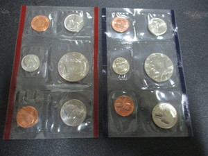 P&D 1987 Proof Sets