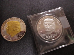 2016 and 2020 Trump Coins