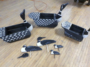 lot 55 image: Loon Planters