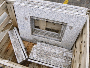 lot 82 image: Granite Slabs