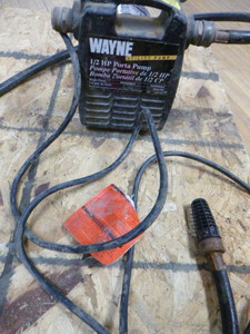 lot 84 image: Wayne Porta Pump Utility Pump