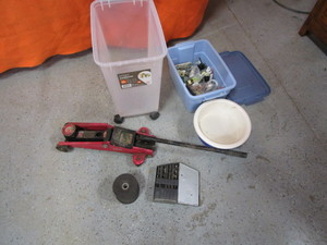 Jack, Drill Bits, Grinding Wheels & Misc.