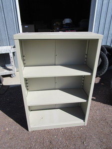 Metal Bookshelf 13x35x52