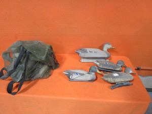 Bag of (11) Duck Decoys