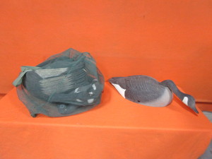 Bag of (10) Goose Decoys
