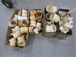 Lot of Large PVC Fittings