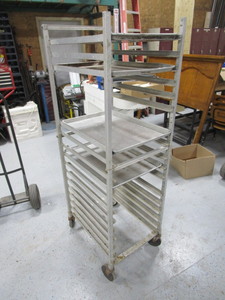 Alum Baking Sheet Rack 20x26x66