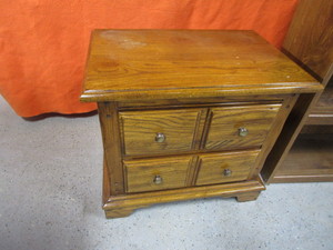 Bookcase & Nightstand