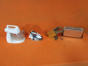 Mixer, Iron, Knives, Toaster