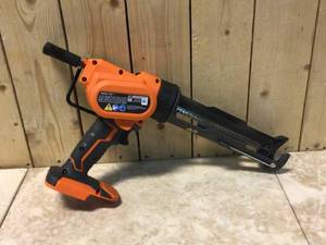 lot 3 image: 18V Cordless 10 oz. Caulk Gun and Adhesive Gun by RIDGID Cusotmer Returns See Pictures
