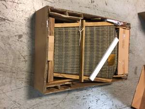 lot 42 image: Auburn Upholstered Teak Adirondack Chair by Cambridge Casual Customer Returns See Pictuers