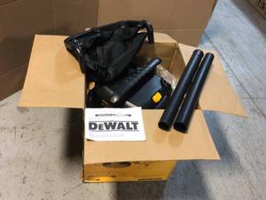 lot 45 image: 10 Gal. Poly WetDry Vac by DEWALT Cusotmer Returns See Pictures