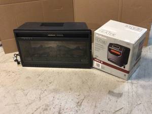 lot 57 image: Lot of 2 Mixed Heaters Customer Returns See Pictures