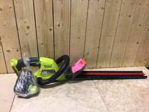 lot 81 image: Ryobi 18V Hedge Trimmer Customer Returns See Pictures