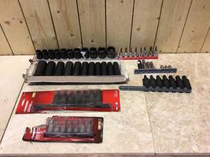 lot 93 image: Lot of Socket Sets See Pictures