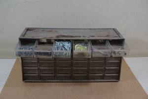 Small Parts Organizer with Assorted Fasteners