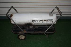 Vintage Reddy Heater Large Torpedo Heater - 150,000 BTU - Full Tank